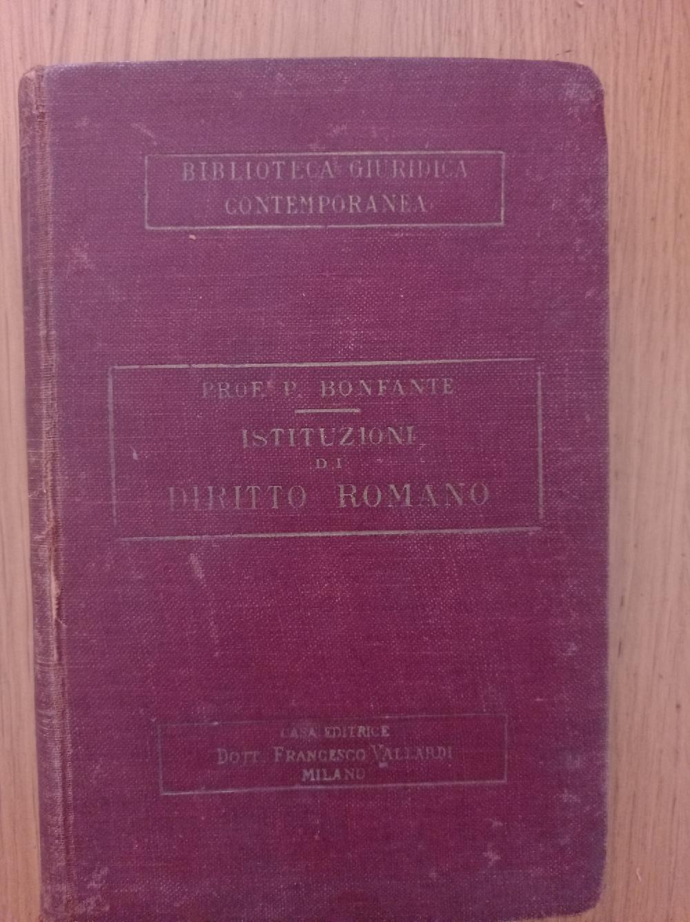 Abebooks Istituzioni di diritto romano