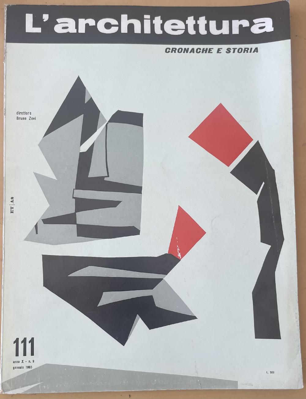 Abebooks L' Architettura no 111 anno 1965