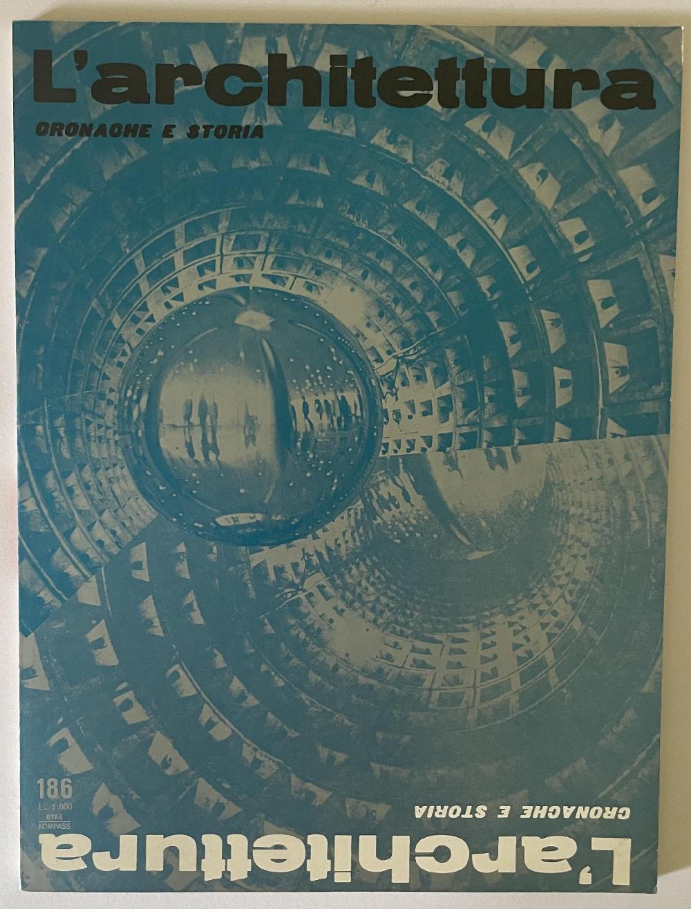 Abebooks L' Architettura no 186 anno 1971