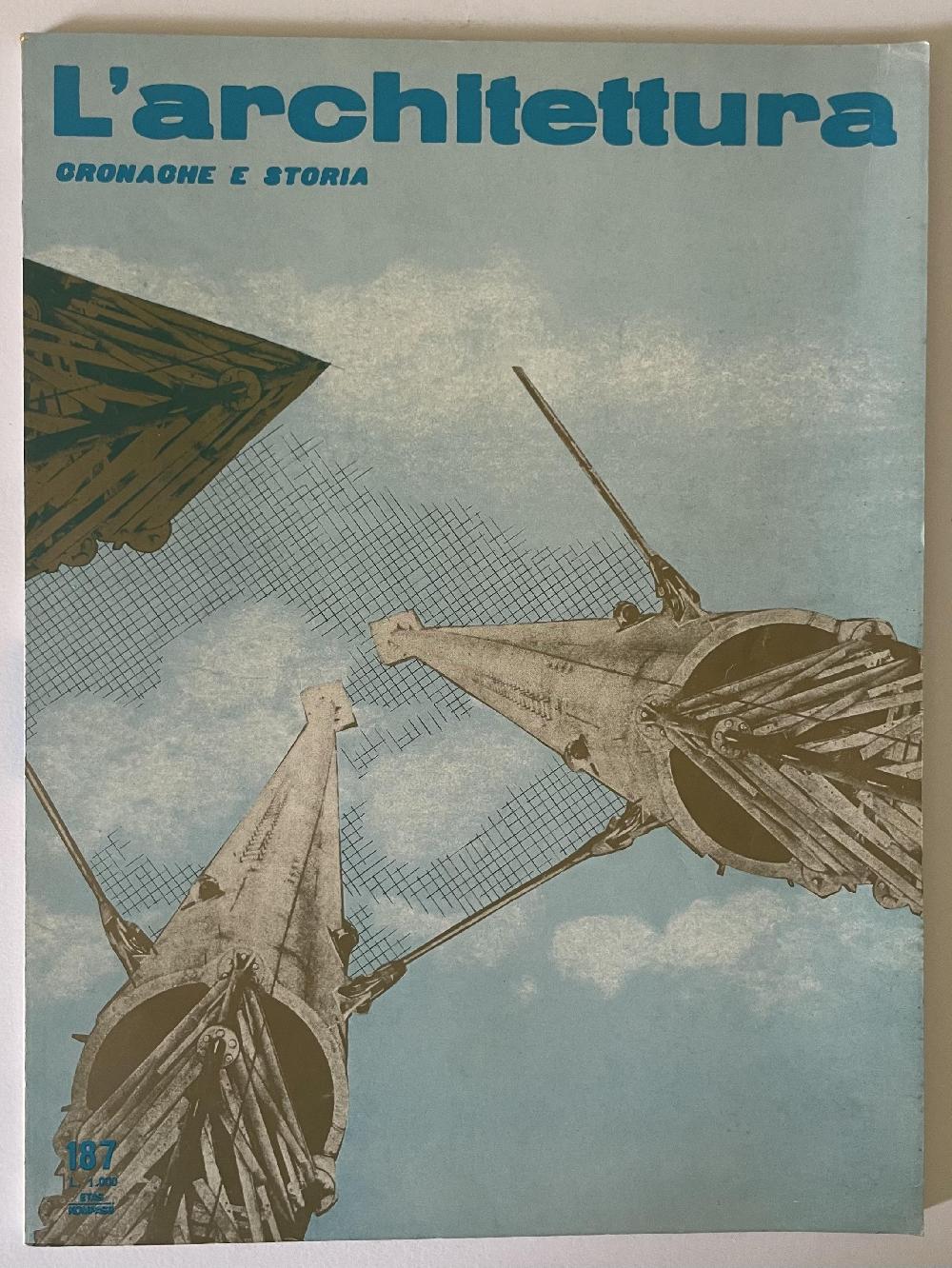Abebooks L' Architettura no 187 anno 1971