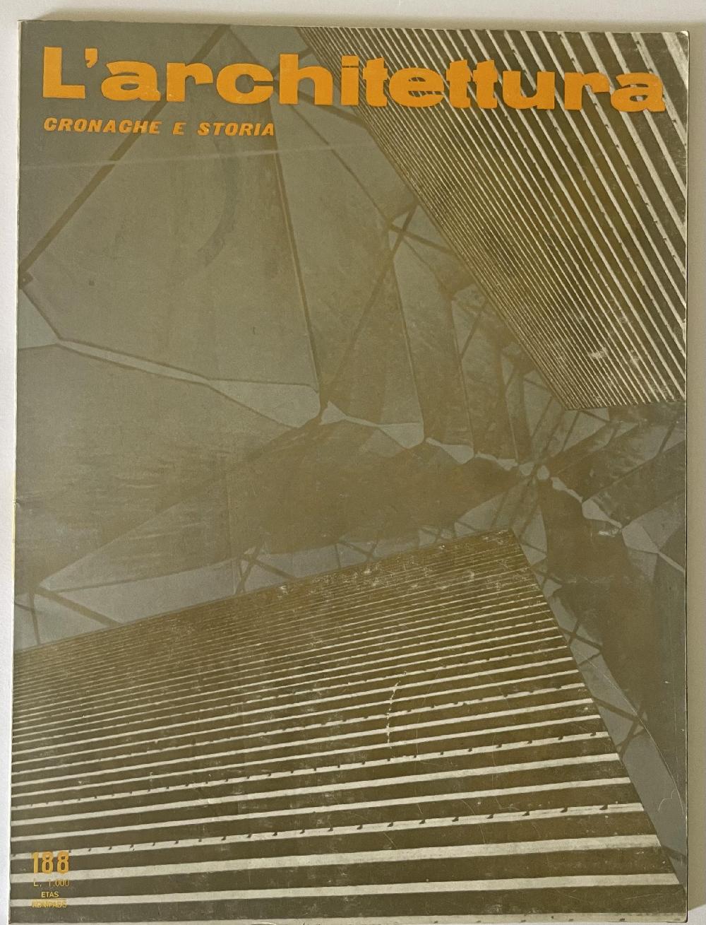 Abebooks L' Architettura no 188 anno 1971