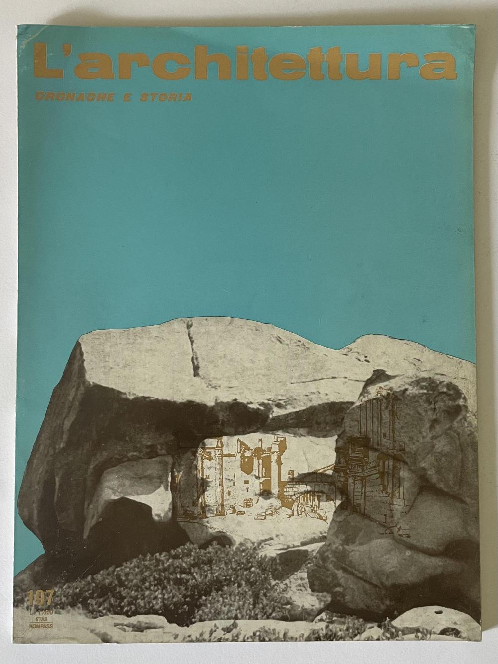 Abebooks L' Architettura no 197 anno 1972