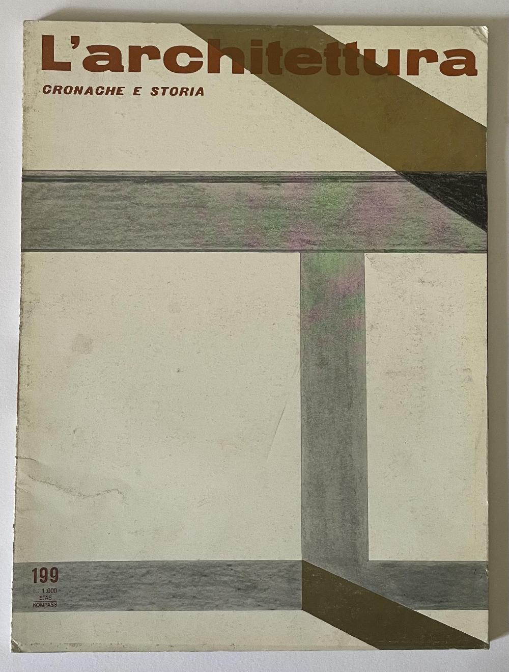 Abebooks L' Architettura no 199 anno 1972