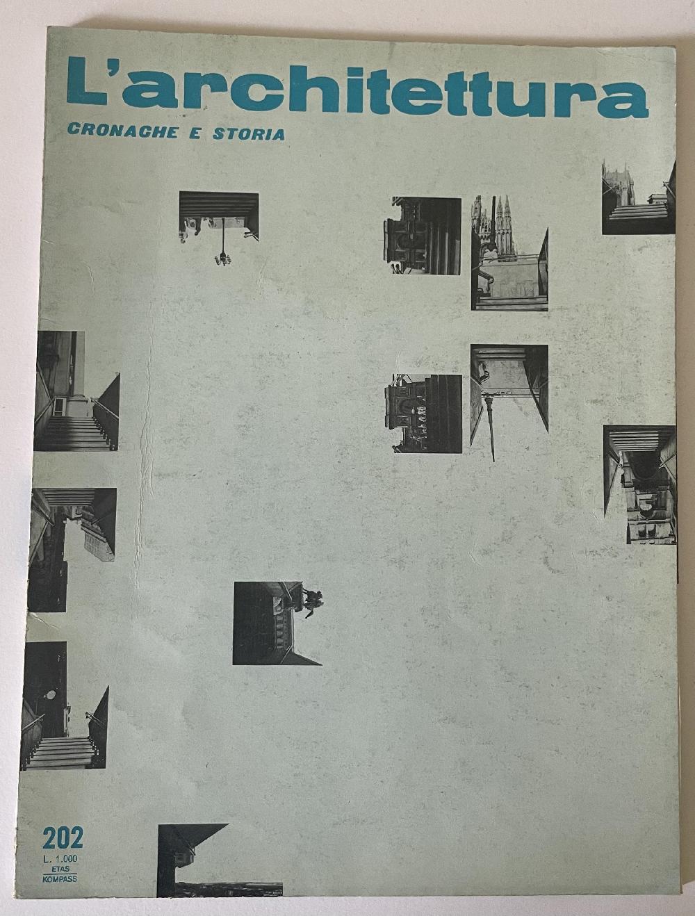 Abebooks L' Architettura no 202 anno 1972