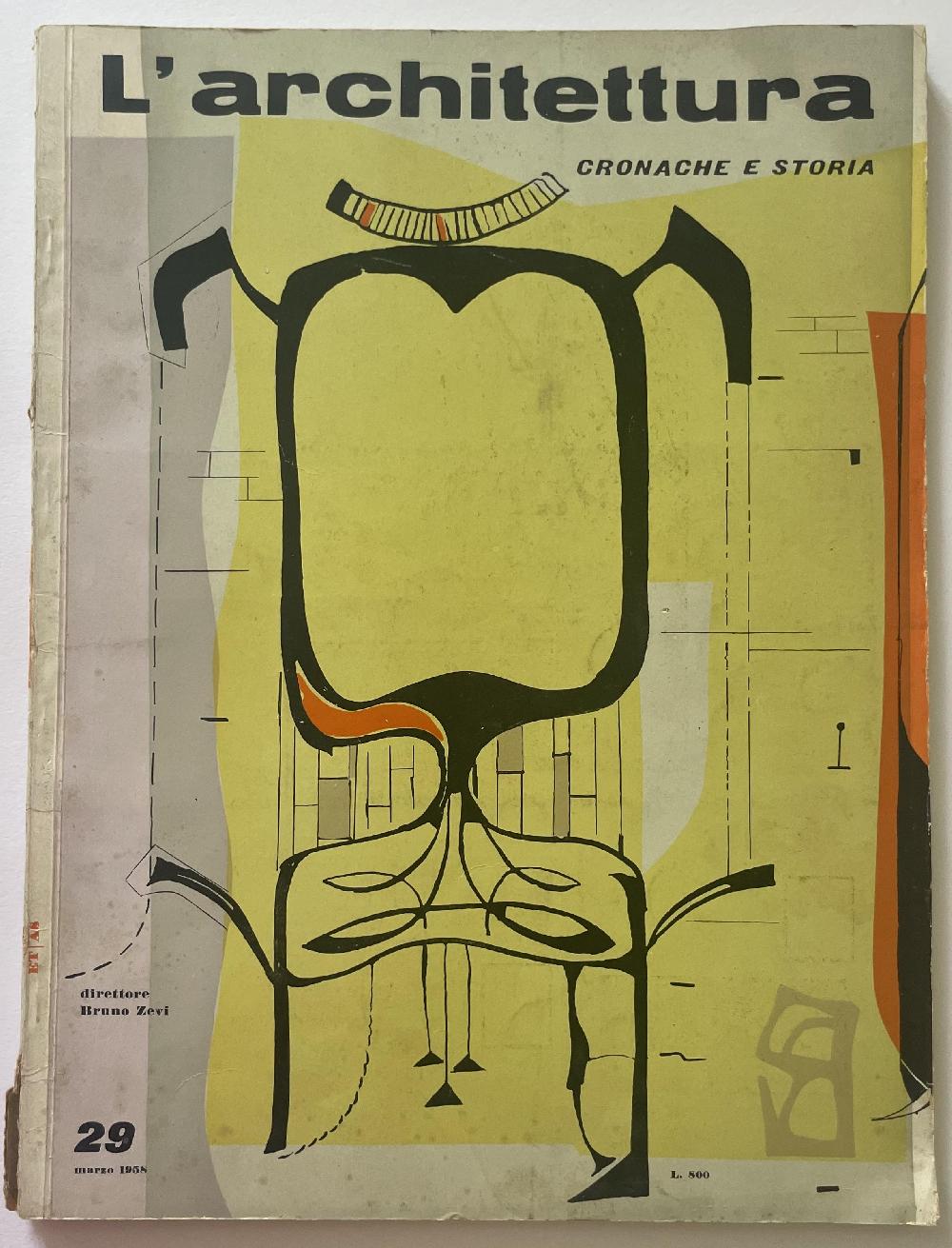 Abebooks L' Architettura no 29 anno 1958