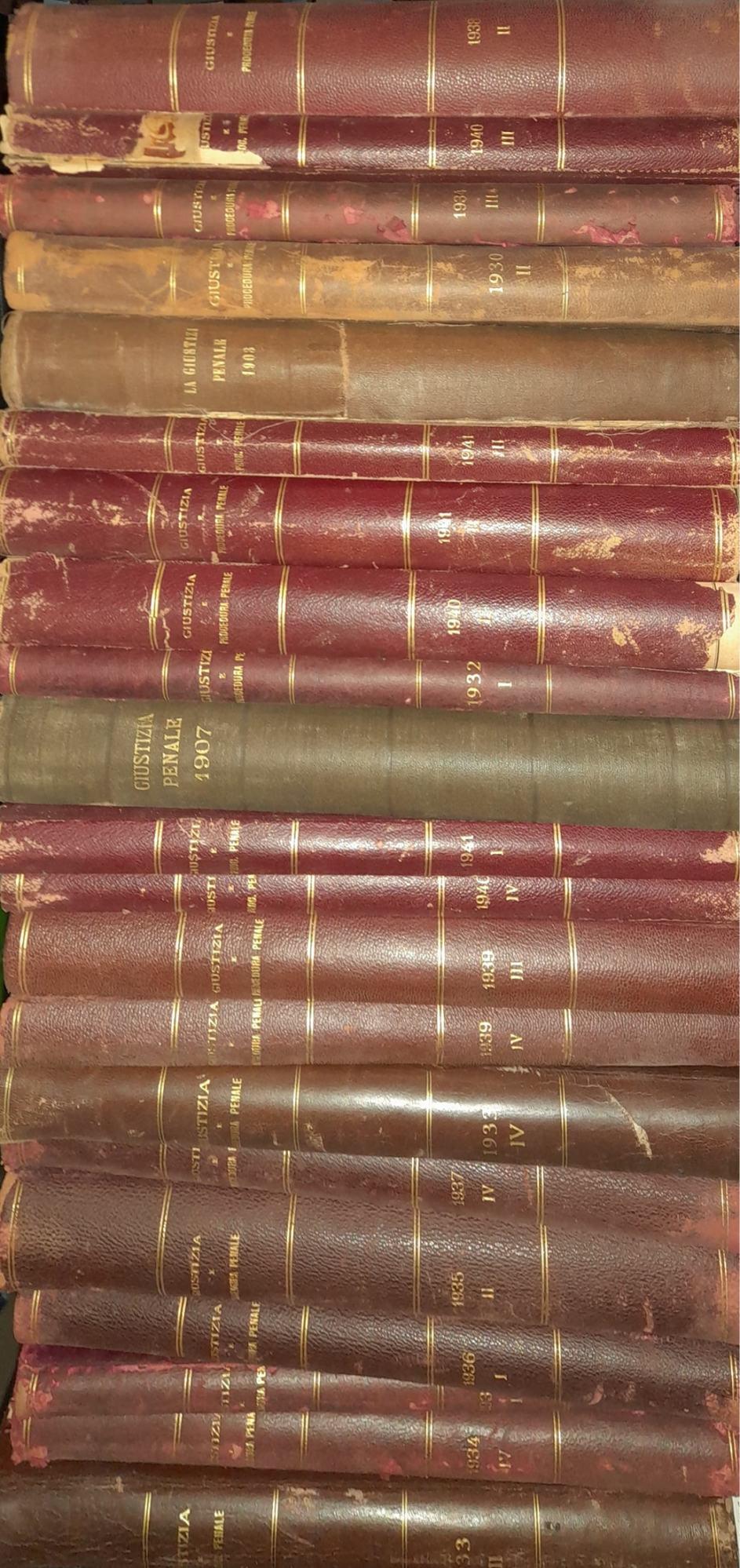 Abebooks La giustizia penale (31 volumi)