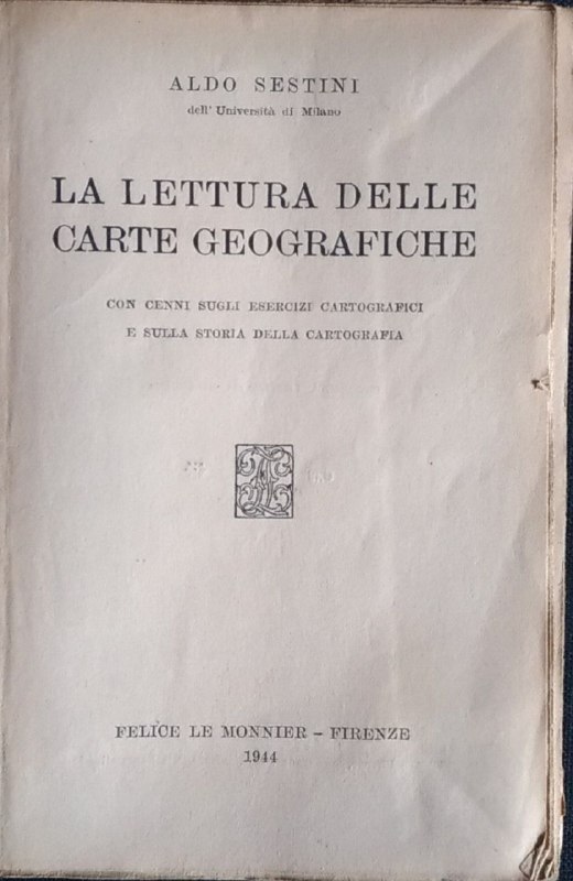 Abebooks La lettura delle carte geografiche