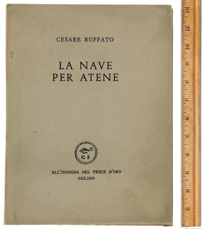 Abebooks LA NAVE PER ATENE.: