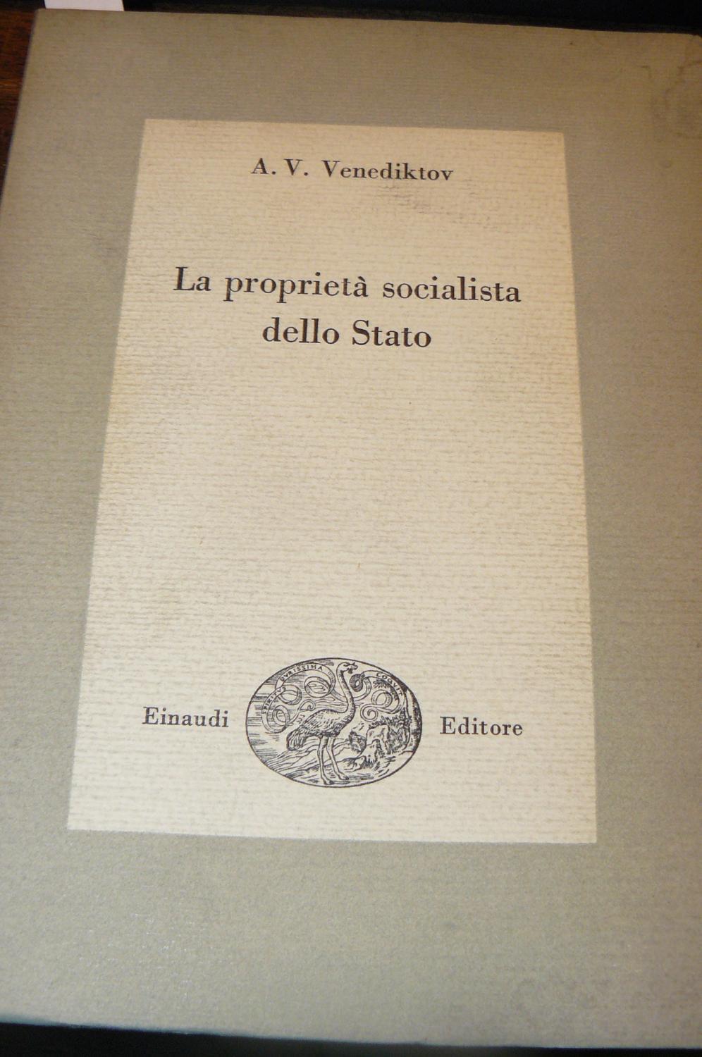 Abebooks La proprietà socialista dello Stato