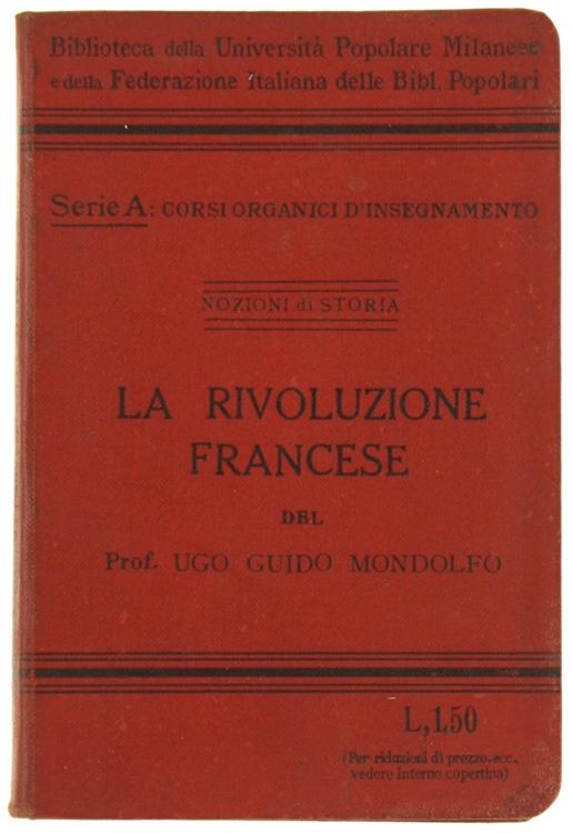 Abebooks LA RIVOLUZIONE FRANCESE (1789-1795).: