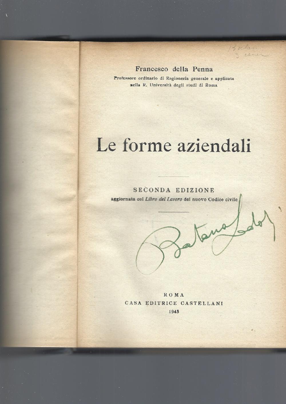 Abebooks LE FORME AZIENDALI