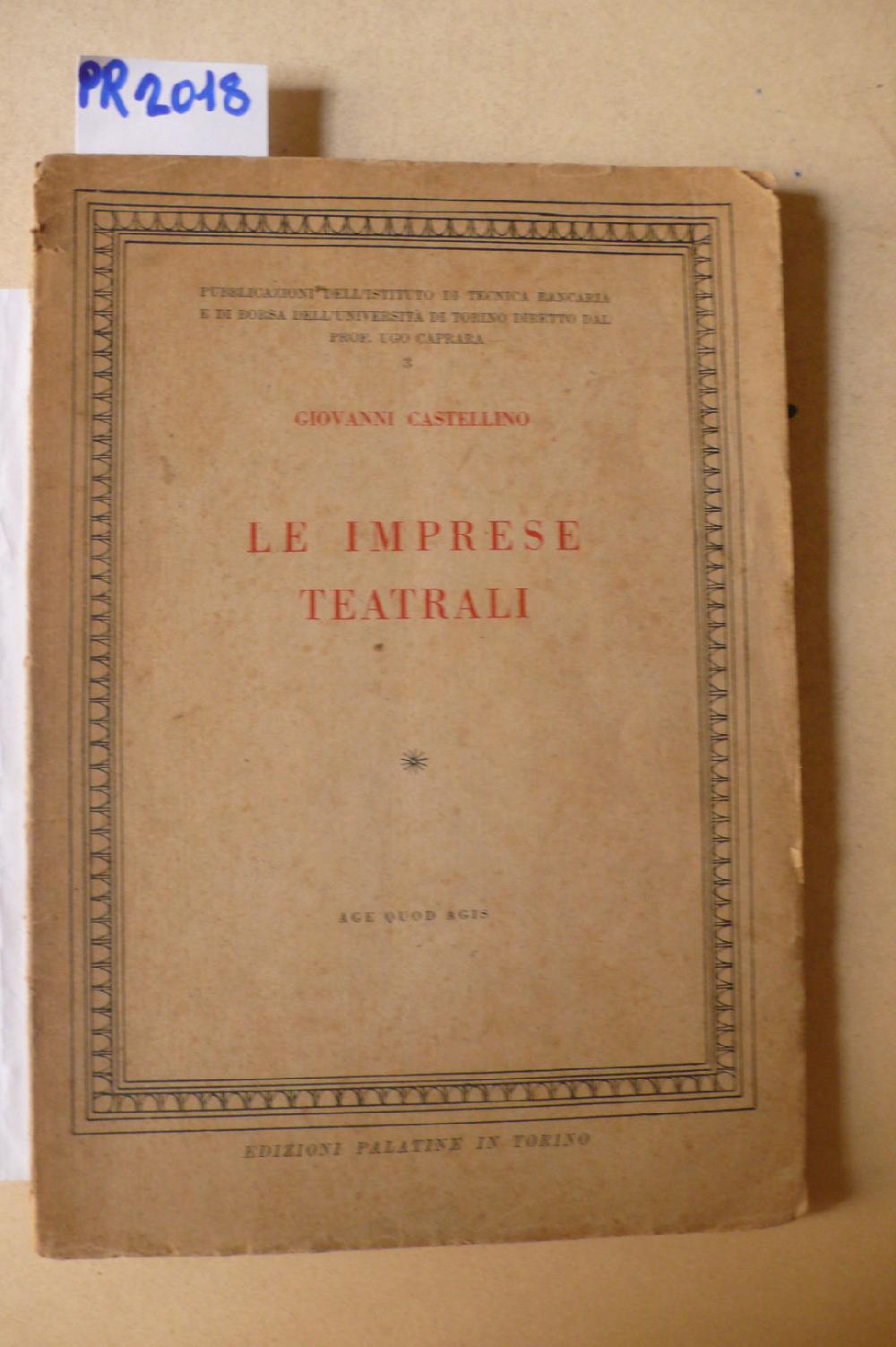 Abebooks Le imprese teatrali