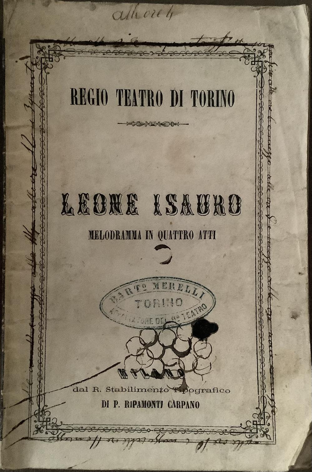 Abebooks Leone Isauro