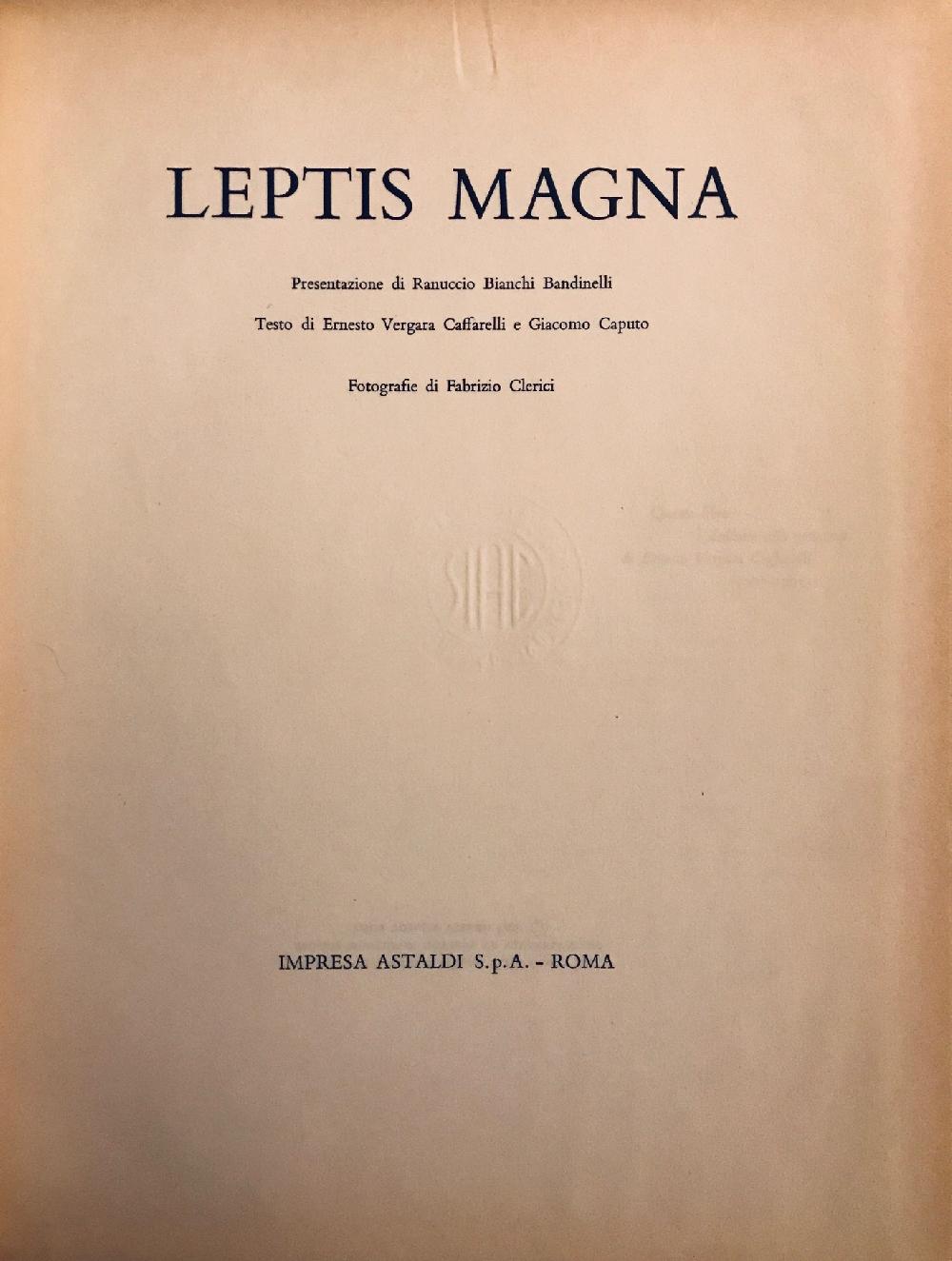 Abebooks Leptis Magna