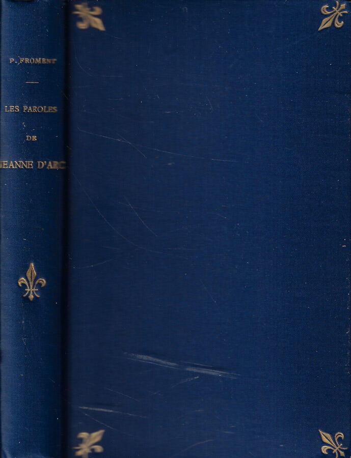 Abebooks Les paroles de Jeanne d'Arc