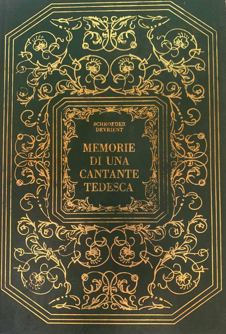 Abebooks Memorie di una cantante tedesca