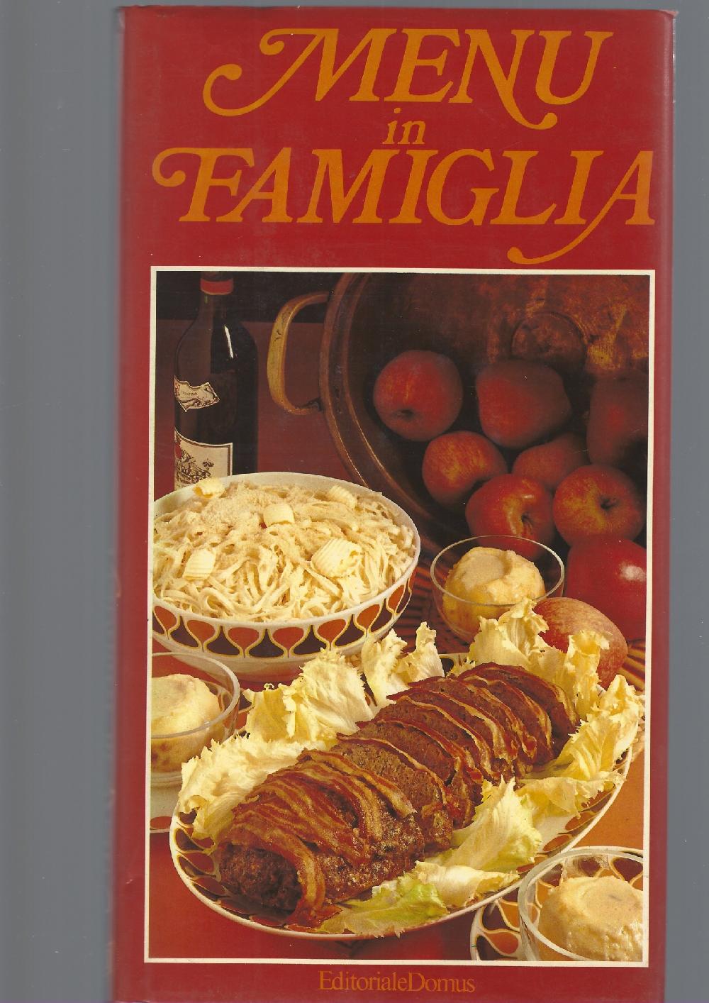 Abebooks MENU IN FAMIGLIA