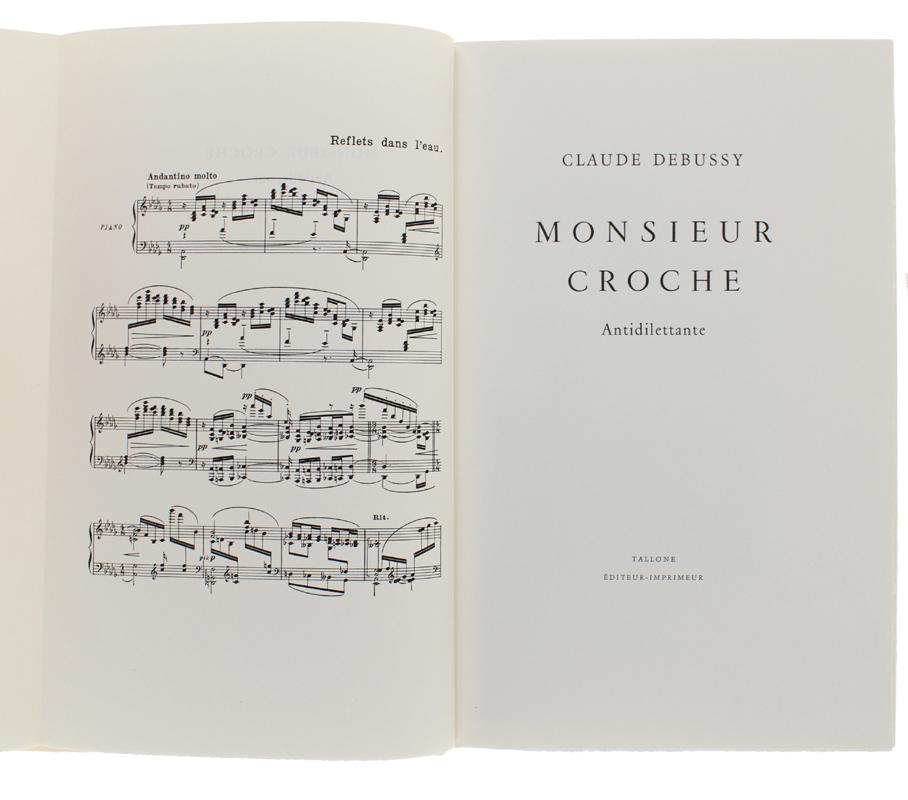 Abebooks MONSIEUR CROCHE Antidilettante.: