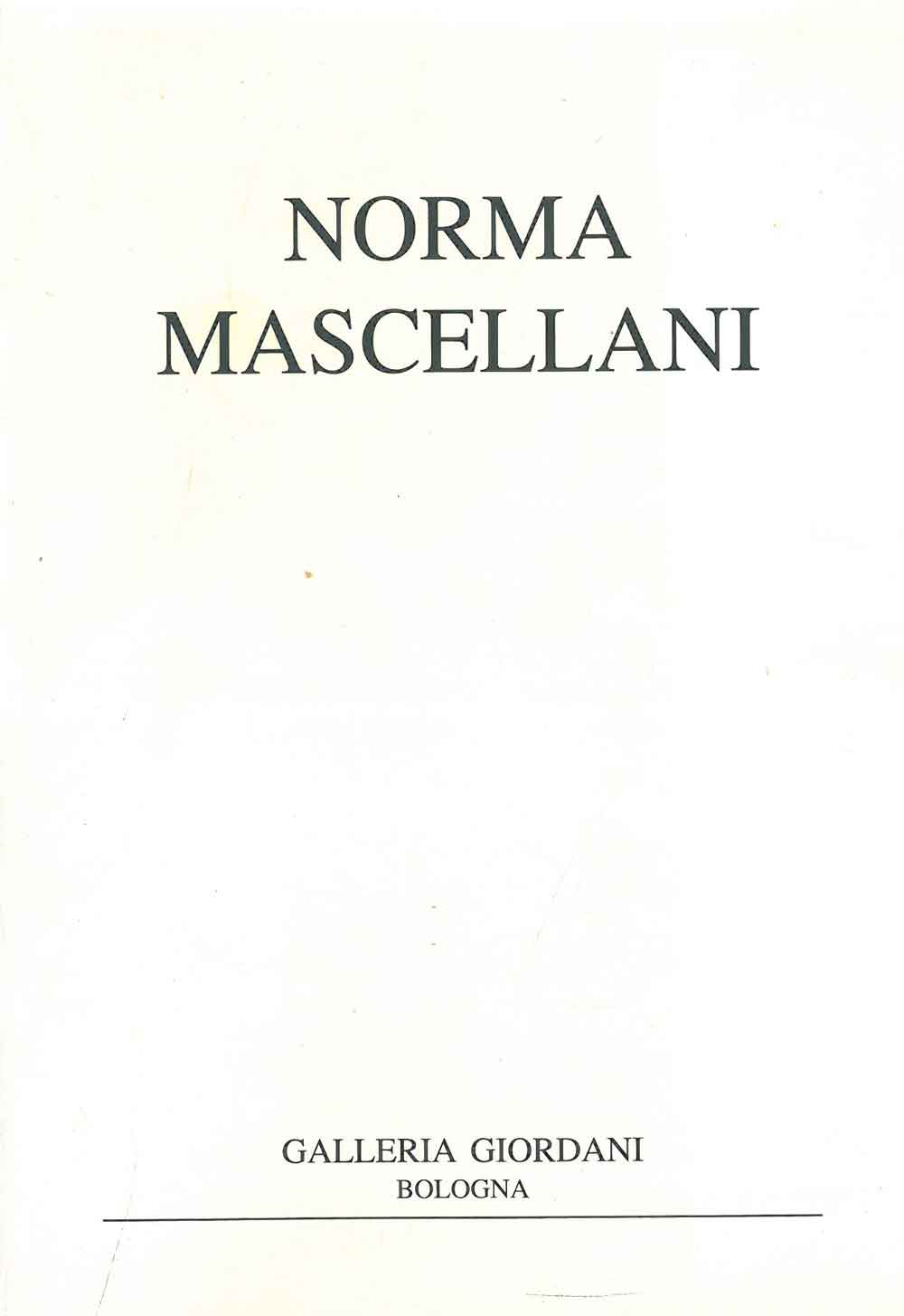 Abebooks Norma Mascellani. Ritratti 1931 - 2001