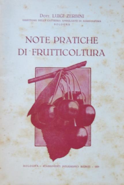 Abebooks Note pratiche di frutticoltura