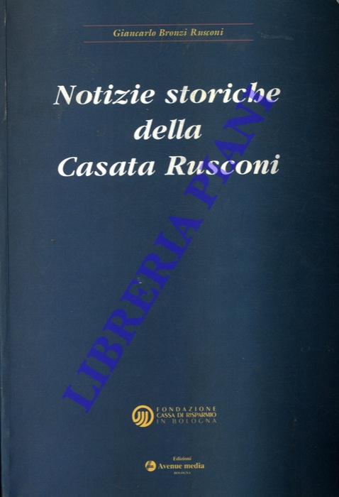 Abebooks Notizie Storiche Della Casata Rusconi