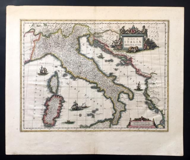 Abebooks Nova Italiae Delineatio