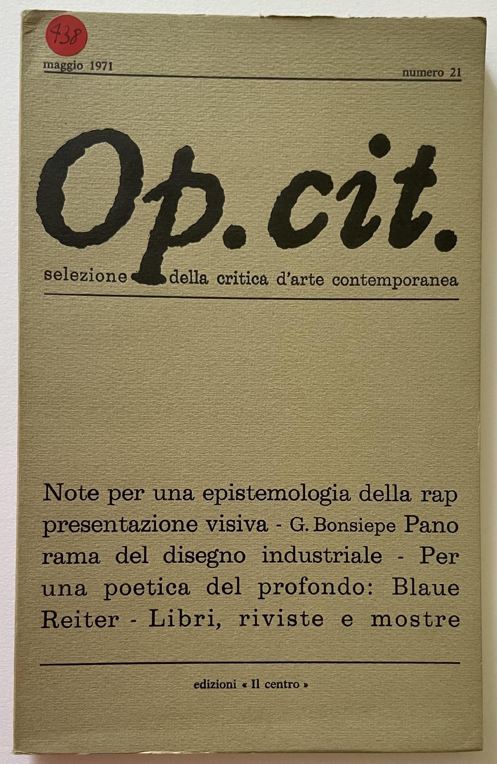 Abebooks Op. cit. no 21 anno 1971