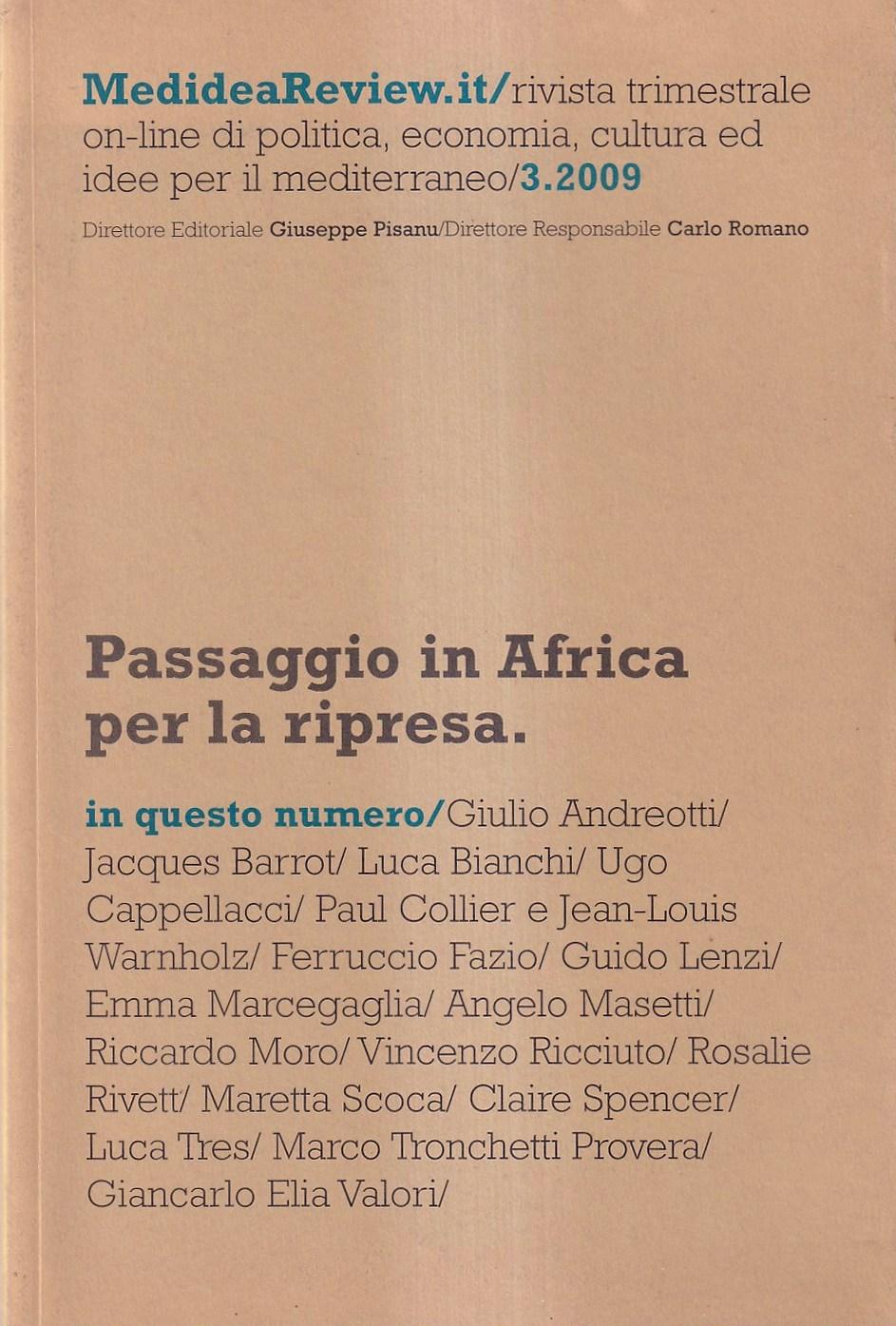 Abebooks Passaggio In Africa Per La Ripresa