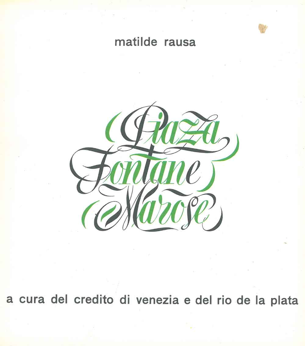 Abebooks Piazza Fontane Marose