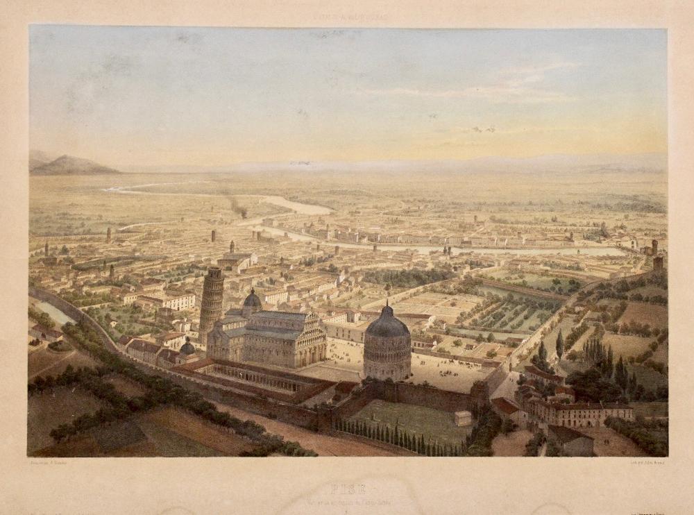 Abebooks Pise vue prise au dessus du Campo Santo