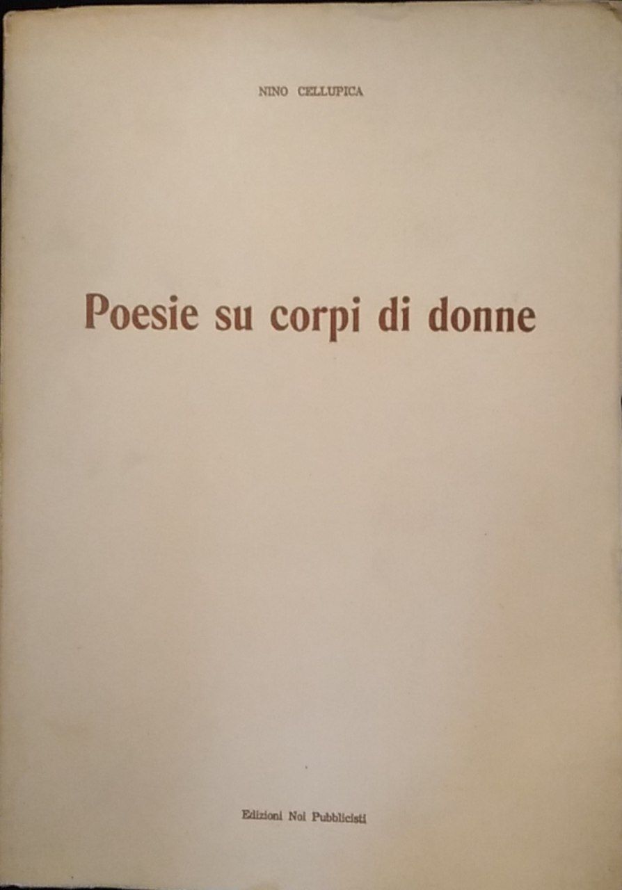 Abebooks Poesie su corpi di donne