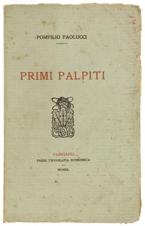 Abebooks PRIMI PALPITI.: