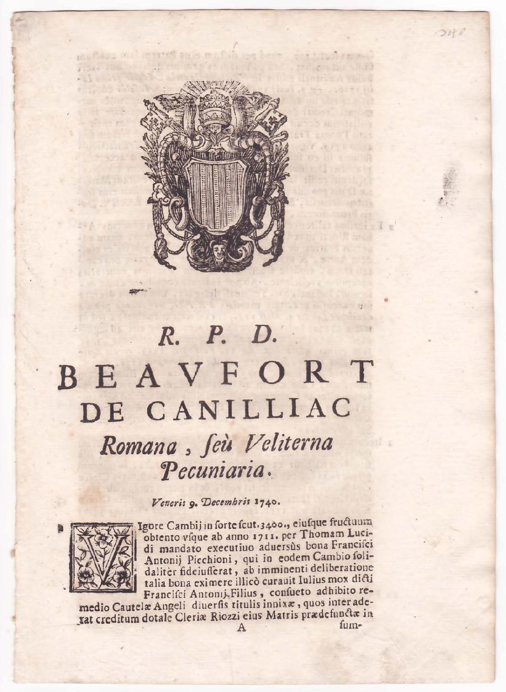 Abebooks R.P.D. Romana feu Veliterna Pecuniaria