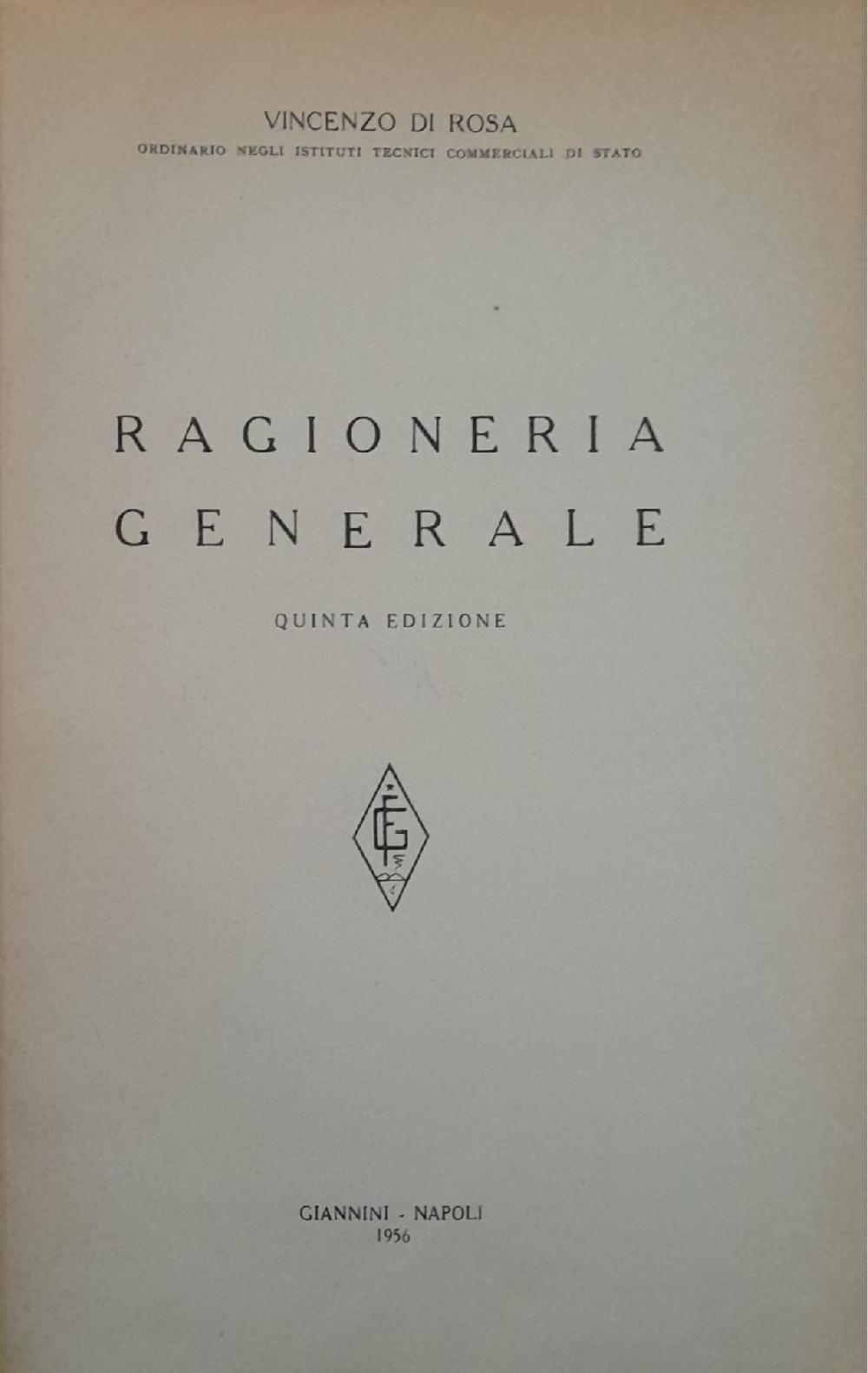 Abebooks Ragioneria Generale