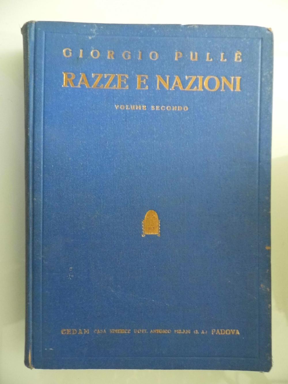 Abebooks RAZZE E NAZIONI Volume Secondo