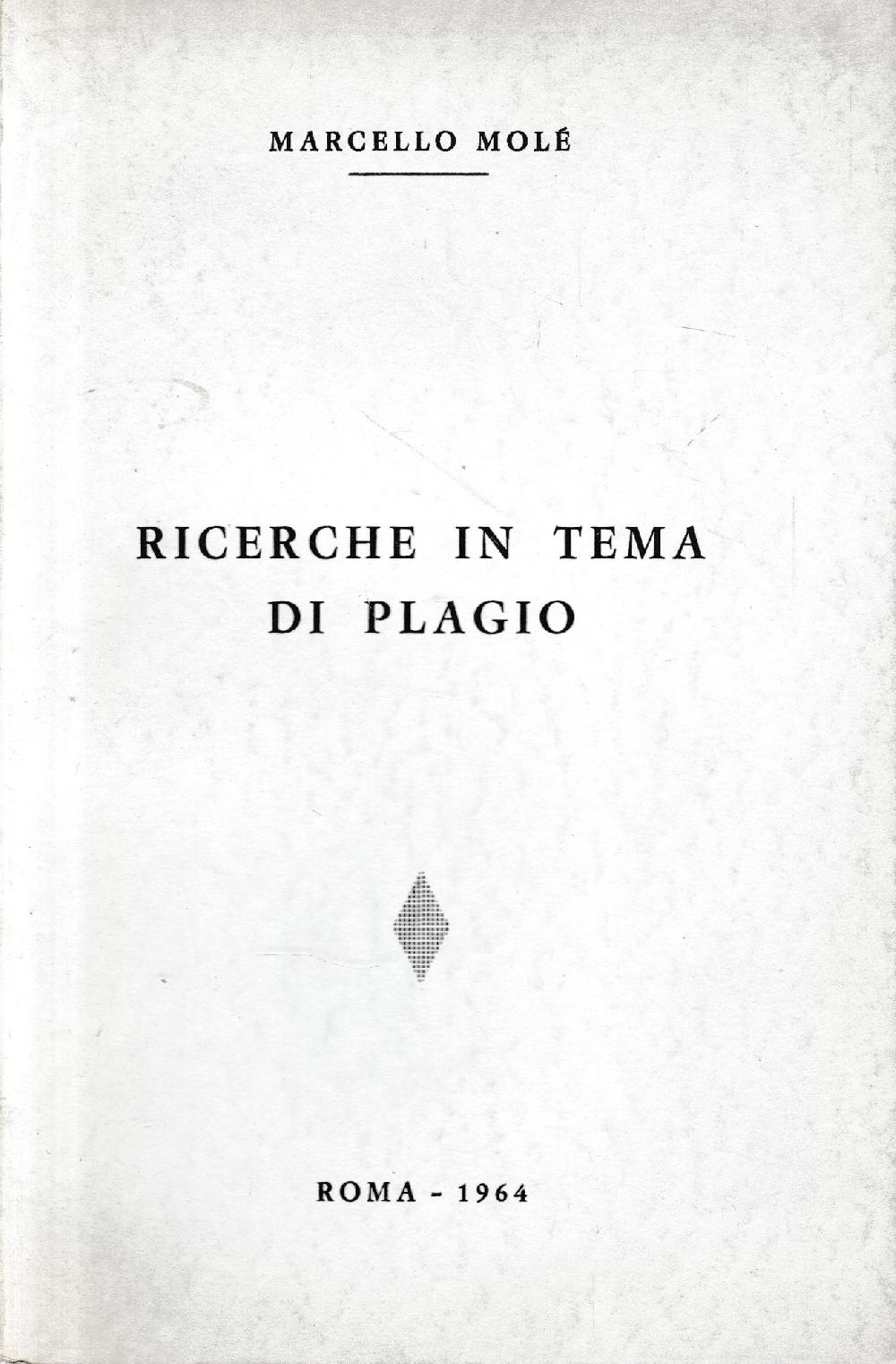 Abebooks Ricerche in tema di plagio (estratto)
