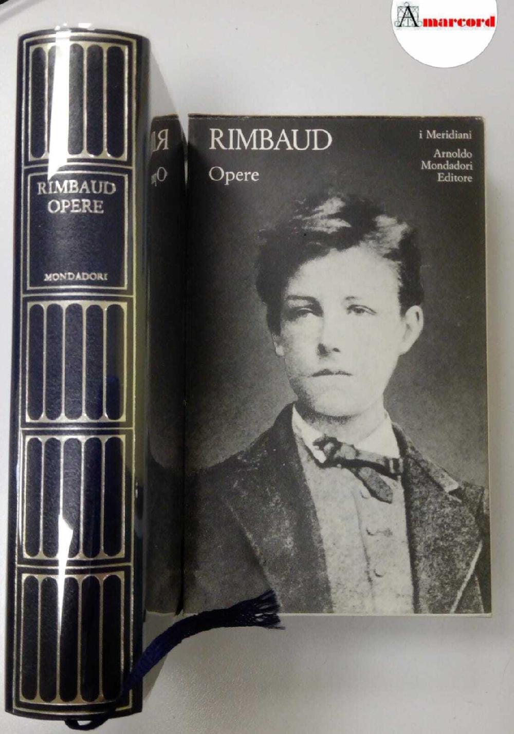 Abebooks Rimbaud Arthur Opere Mondadori 1975