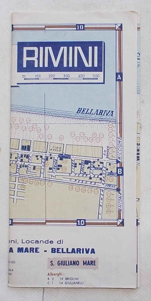 Abebooks Rimini. (Pianta della città)