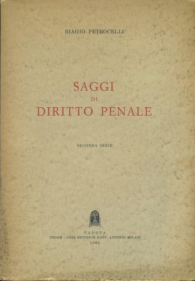Abebooks Saggi di diritto penale