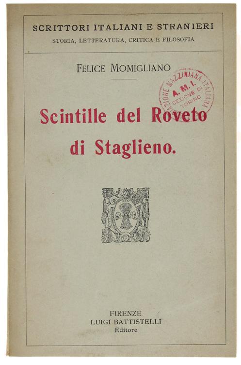Abebooks SCINTILLE DEL ROVETO DI STAGLIENO.: