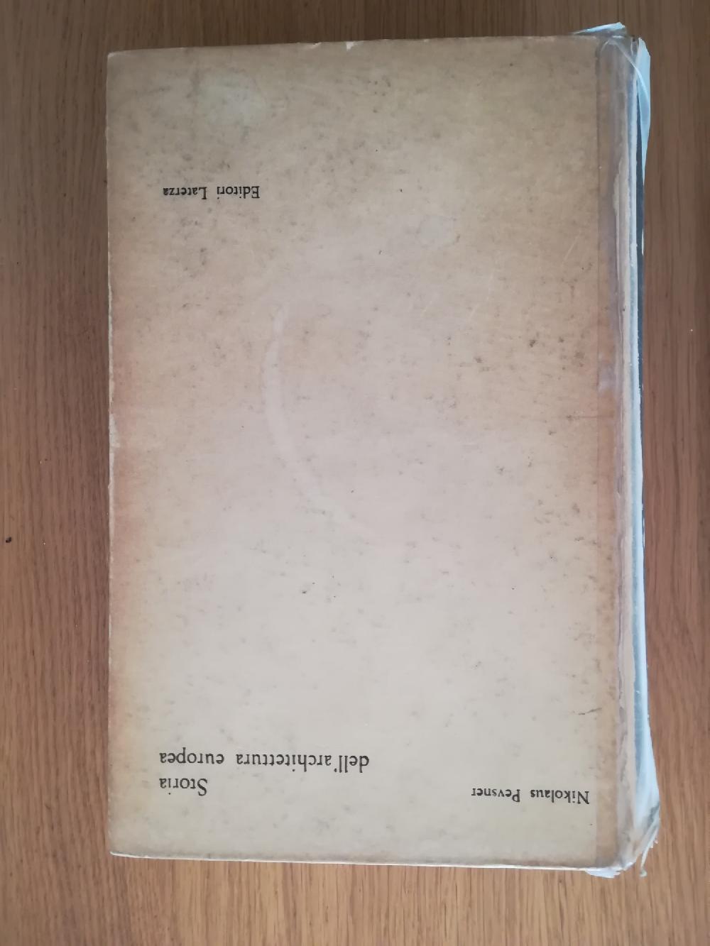 Abebooks Storia dell'architettura europea