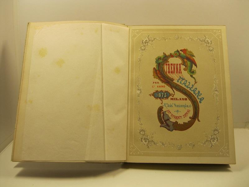 Abebooks Strenna italiana per l'anno 1875