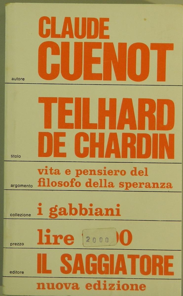 Abebooks Teilhard de Chardin
