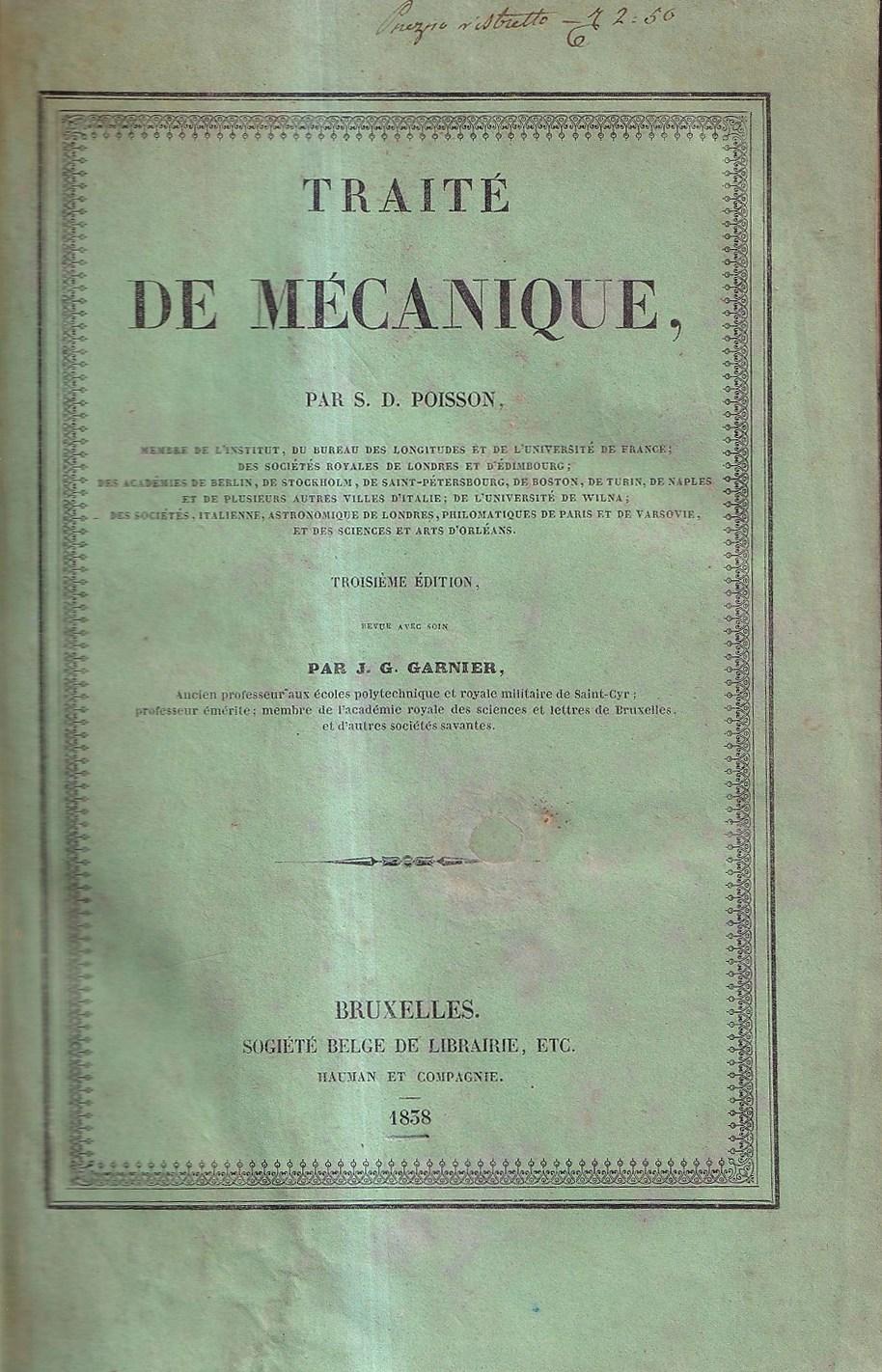 Abebooks Traité de Mécanique