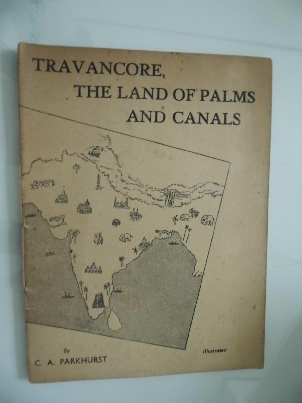 Abebooks TRAVANCORE THE LAND OF PALMS AND CANALS