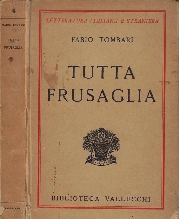 Abebooks Tutta frusaglia XXXVIII cronache