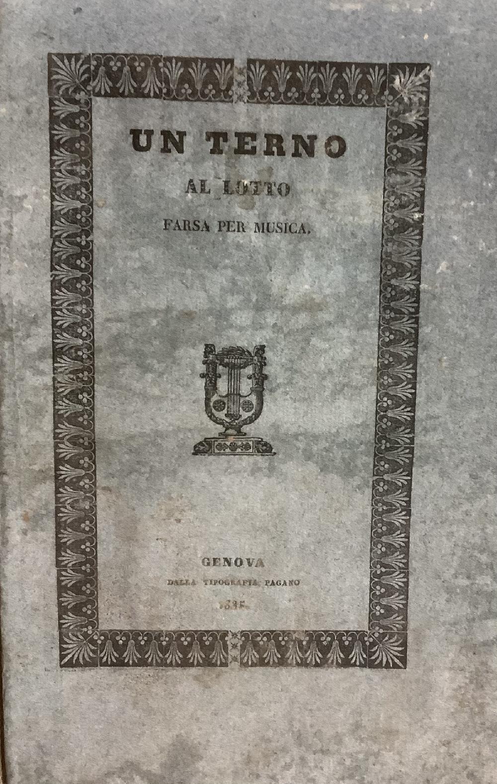 Abebooks Un terno al lotto