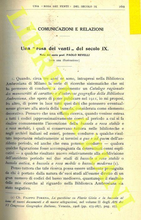 Abebooks Una ?rosa dei venti? del secolo IX