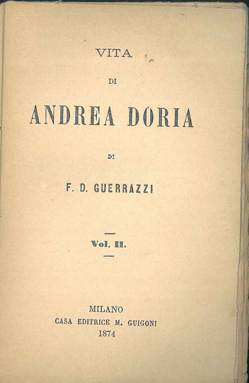 Abebooks Vita Di Andrea Doria