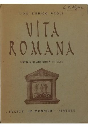 Abebooks VITA ROMANA Notizie di antichità private